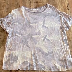 We The Free purple camo tee